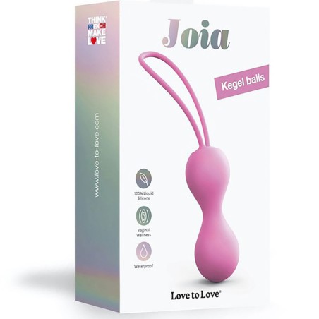 Love toys BOULES DE GEISHA ROSE "JOIA" DE "LOVE TO LOVE"