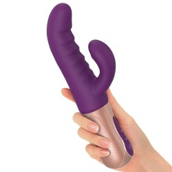 RABBIT VA ET VIENT SASSY BUNNY PURPLE DE "LOVE TO LOVE"
