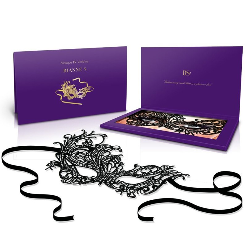 LOUP MASQUE "VIOLAINE" DE "RIANNE S"