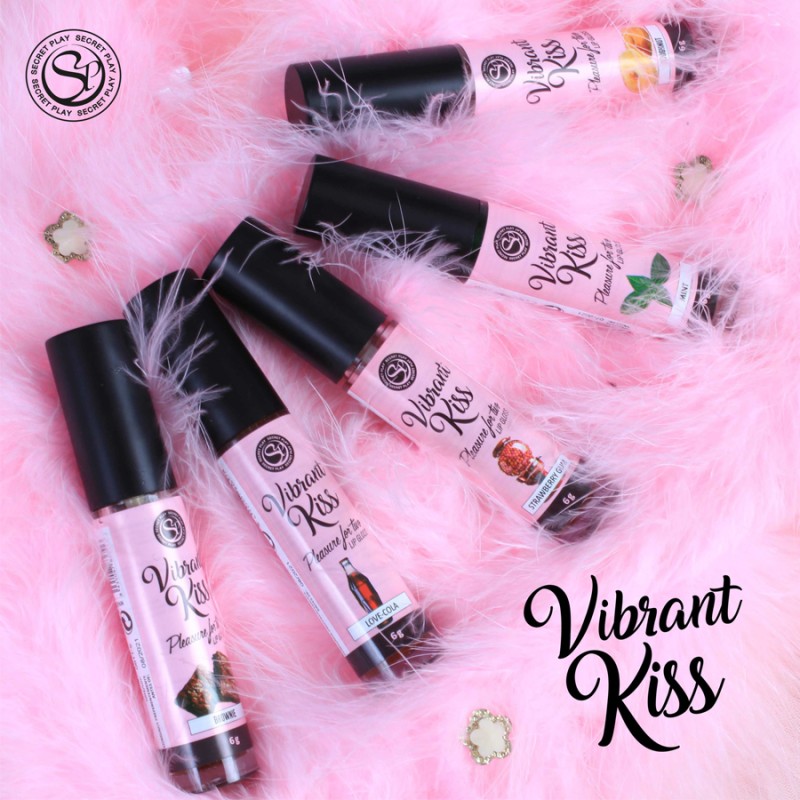 GLOSS COMESTIBLE EFFET VIBRANT AU COCA COLA DE "SECRET PLAY"