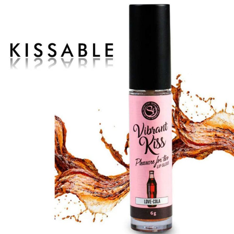 GLOSS COMESTIBLE EFFET VIBRANT AU COCA COLA DE "SECRET PLAY"