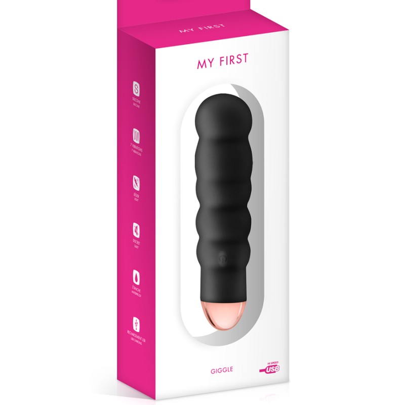 LOVE TOY INITIATION "GIGGLE" BLACK DE "MY FIRST"