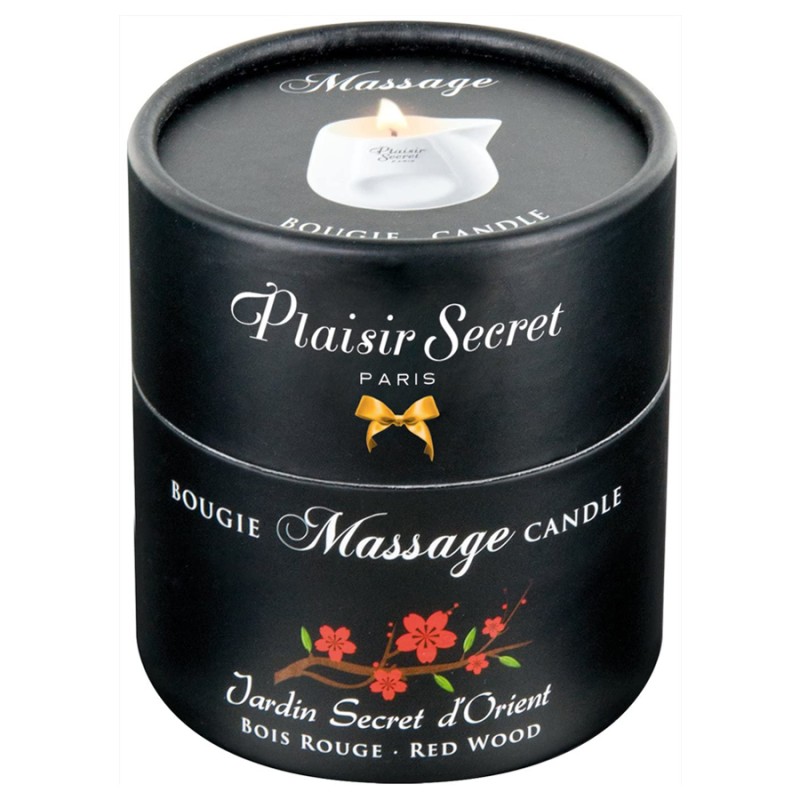 Bien Etre BOUGIE DE MASSAGE DE PLAISIR SECRET PARFUM BOIS ROUGE