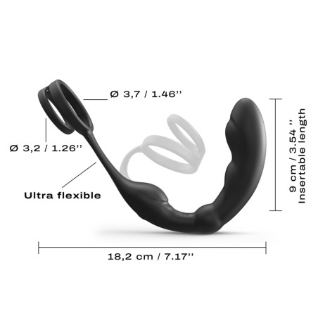 Love toys STIMULATEUR PROSTATIQUE "P-RING" DE "DORCEL"