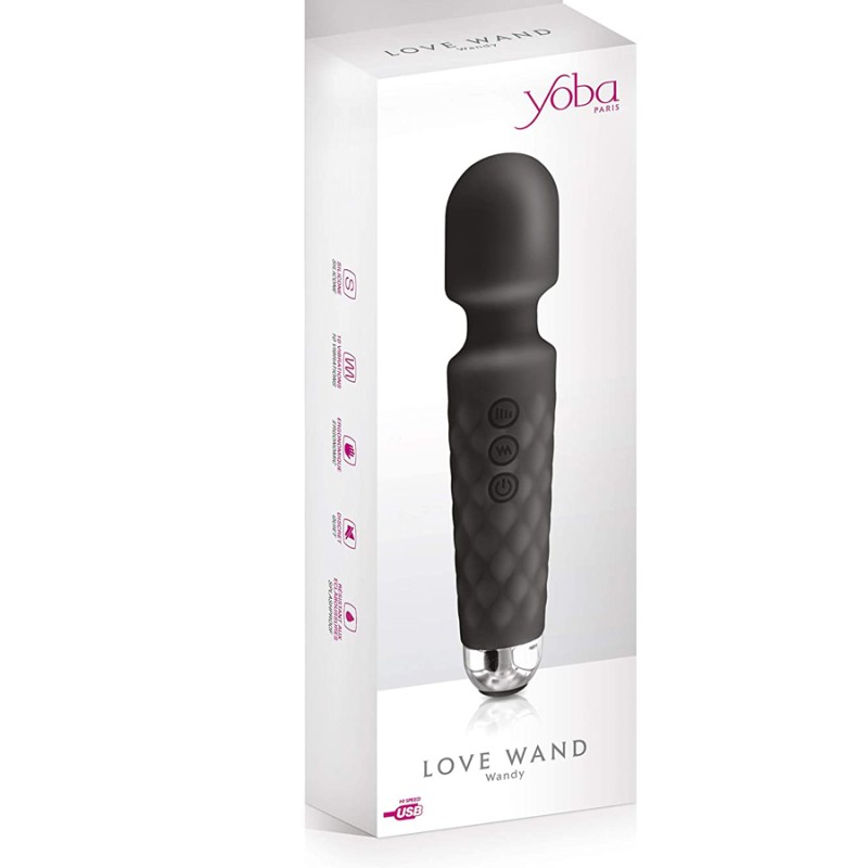 LOVE WAND  BLACK DE "YOBA"