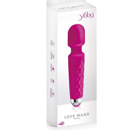 Love toys LOVE WAND FUSHIA DE "YOBA"