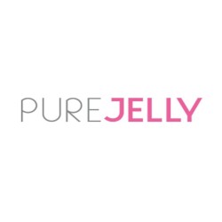 Love toys PURE JELLY DOUBLE DONG TRANSPARENT ROSE 44 CM