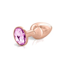 Plugs & Chapelets Anals PLUG METAL PINK GOLD ANGEL TAILLE M DE HIDDEN EDEN