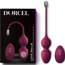 Love toys BOULES DE GEISHA VIBRANTES PRUNES LOVE BALLS DE DORCEL