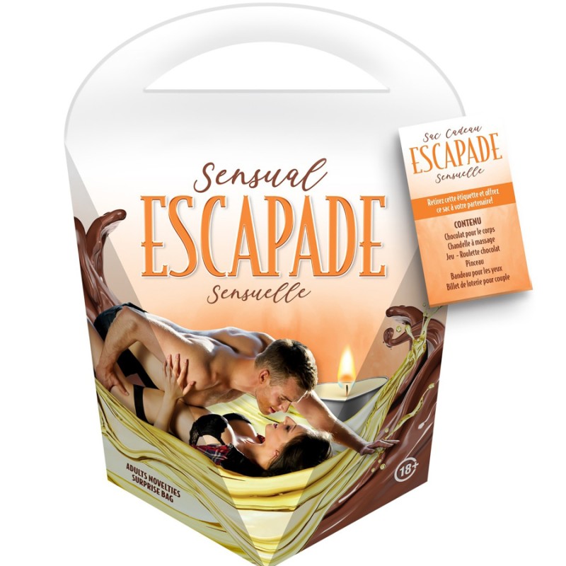 POCHETTE EROTIQUE "ESCAPDE" POUR COUPLE