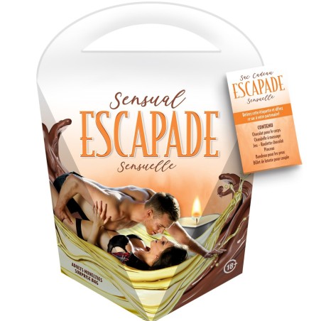 Jeux et Livres POCHETTE EROTIQUE "ESCAPADE SENSUELLE" POUR COUPLE