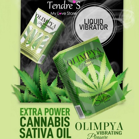 Bien-être GEL D EXCITATION EXTRA POWER CBD "OLYMPIA" DE "SALIVA"