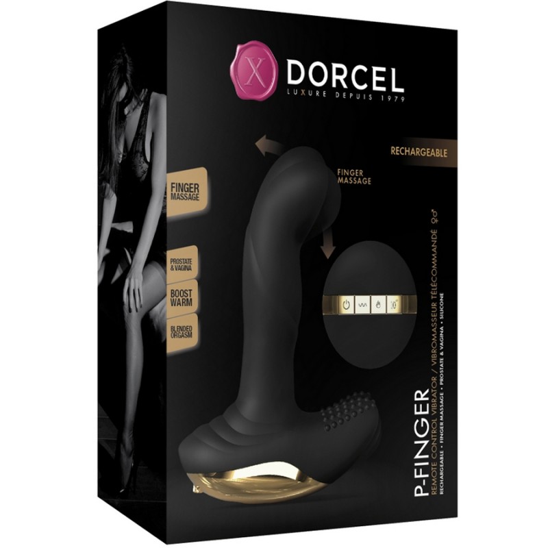 STIMULATEUR PROSTATIQUE ET VAGINAL "P-FINGER" DE "DORCEL"