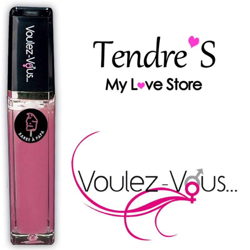 GLOSS LUMINEUX EFFET CHAUD FROID A LA BARBAPAPA "EXAMEN ORAL" DE "VOULEZ VOUS"