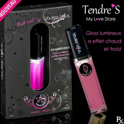GLOSS LUMINEUX EFFET CHAUD FROID A LA BARBAPAPA "EXAMEN ORAL" DE "VOULEZ VOUS"