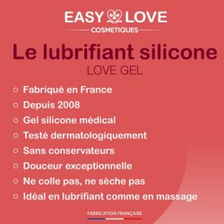 Bien Etre HUILE DE MASSAGE LUBRIFIANT SILICONE LOVE GEL PECHE DE "EASY LOVE" 100 ml