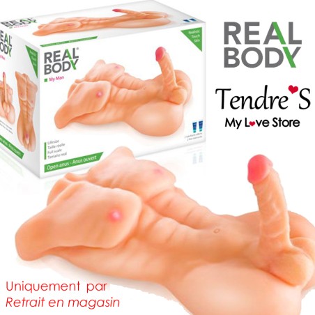 Love toys MASTURBATEUR "MY MAN" DE "REALBODY"