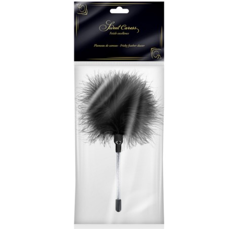 ACCESSOIRES PLUMEAU NOIR A CARESSES DE "SWEET CARESS"