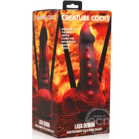 Love toys LOVE TOY VENTOUSE "CREATURE COCKS" LAVA DEMON