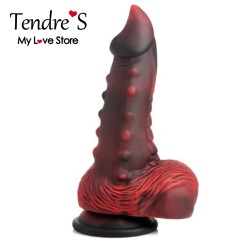 Love toys LOVE TOY VENTOUSE CREATURE COCKS LAVA DEMON