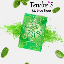 BONBONS PETILLANTS MENTHE "EXPLOSIVE KISS" DE "SECRET PLAY"