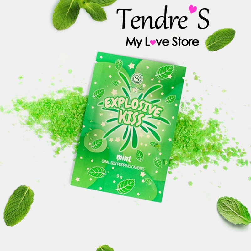 Jeux et Livres BONBONS PETILLANTS MENTHE EXPLOSIVE KISS DE SECRET PLAY