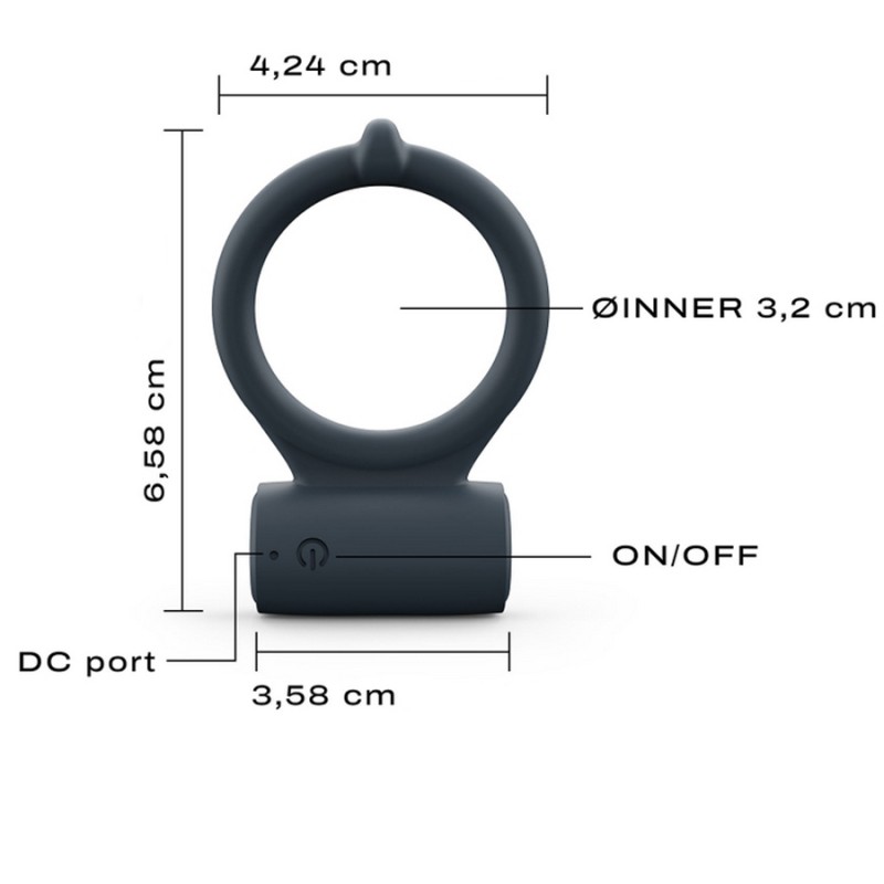 Love toys COCKRING VIBRANT POWER CLIT + DE DORCEL