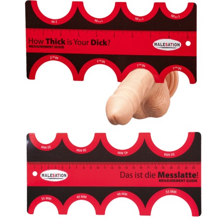 Developpeurs & Gaines REGLE DE MESURE POUR PENIS