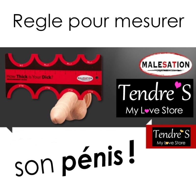 REGLE DE MESURE POUR PENIS