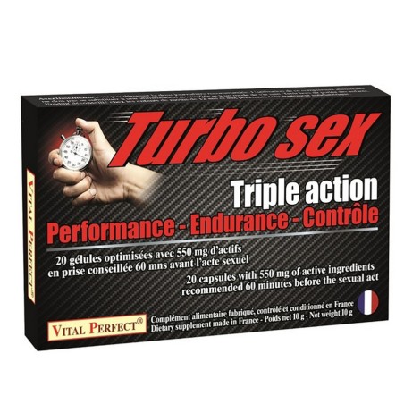 Aphrodisiaques TURBO SEX TRIPLE ACTION