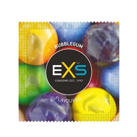 Preservatifs PRESERVATIF "EXS BUBBLE GUM"