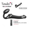 Love toys LOVE TOY CEINTURE SANS CEINTURE VIBRANT NOIR STRAP ON ME TAILLE: M Love toys LOVE TOY CEINTURE SANS CEINTURE VIBRANT NOIR STRAP ON ME TAILLE: M