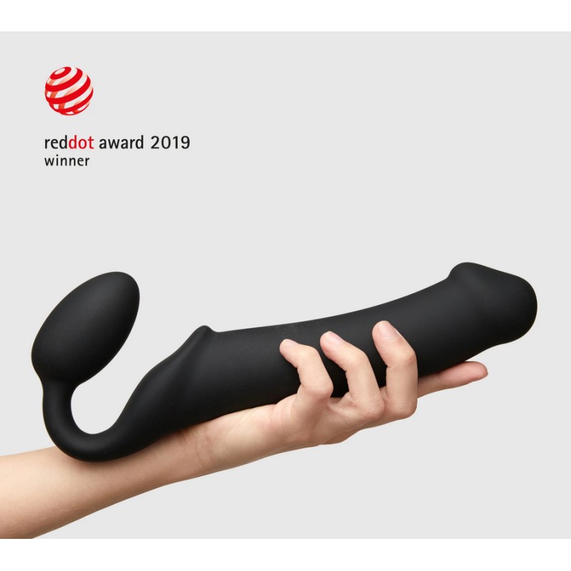 LOVE TOY CEINTURE SANS CEINTURE VIBRANT NOIR "STRAP ON ME" TAILLE: M