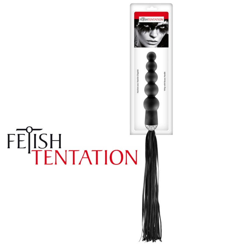 Accessoires MARTINET AVEC MANCHE CHAPELET DE "FETISHTENTATION"