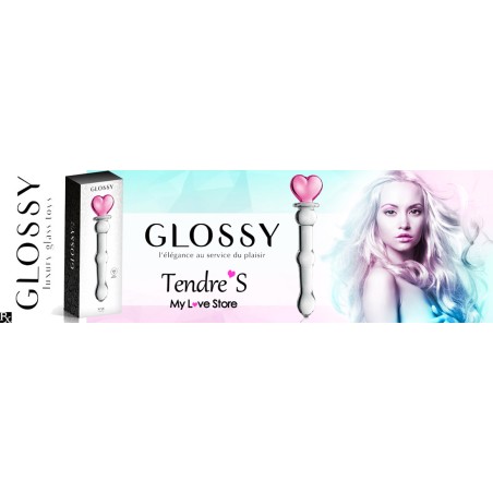 Love toys LOVETOY EN VERRE TRANSPARENT N°18 DE "GLOSSY"