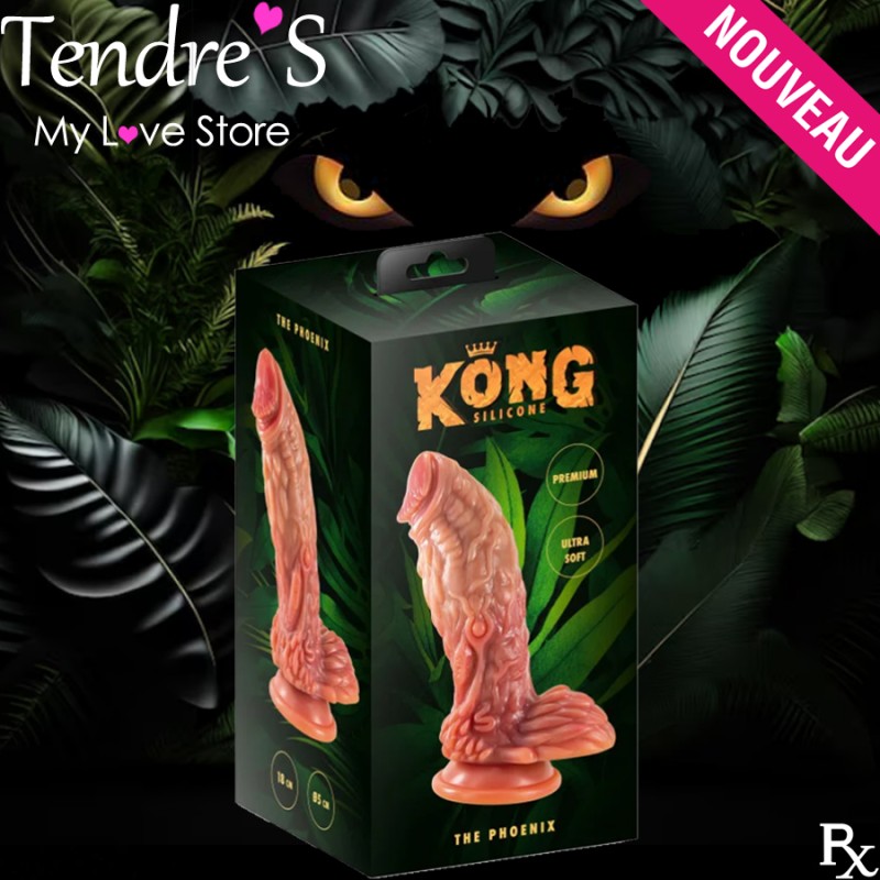 LOVE TOY VENTOUSE "THE PHOENIX" DE "KONG SILICONE"