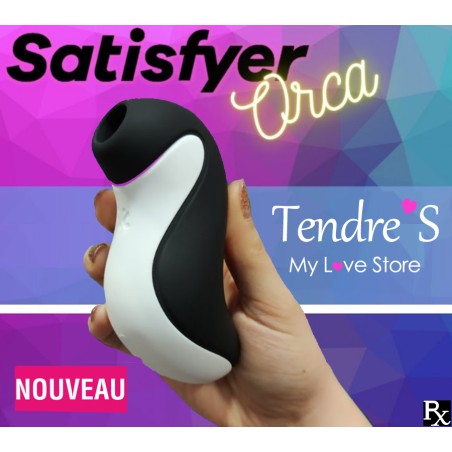 Love toys ORCA VIBRANT ET A AIR PULSE DE "SATISFYER"