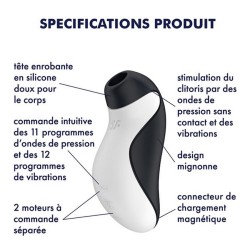 Love toys ORCA VIBRANT ET A AIR PULSE DE SATISFYER