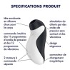 ORCA VIBRANT ET A AIR PULSE DE "SATISFYER"