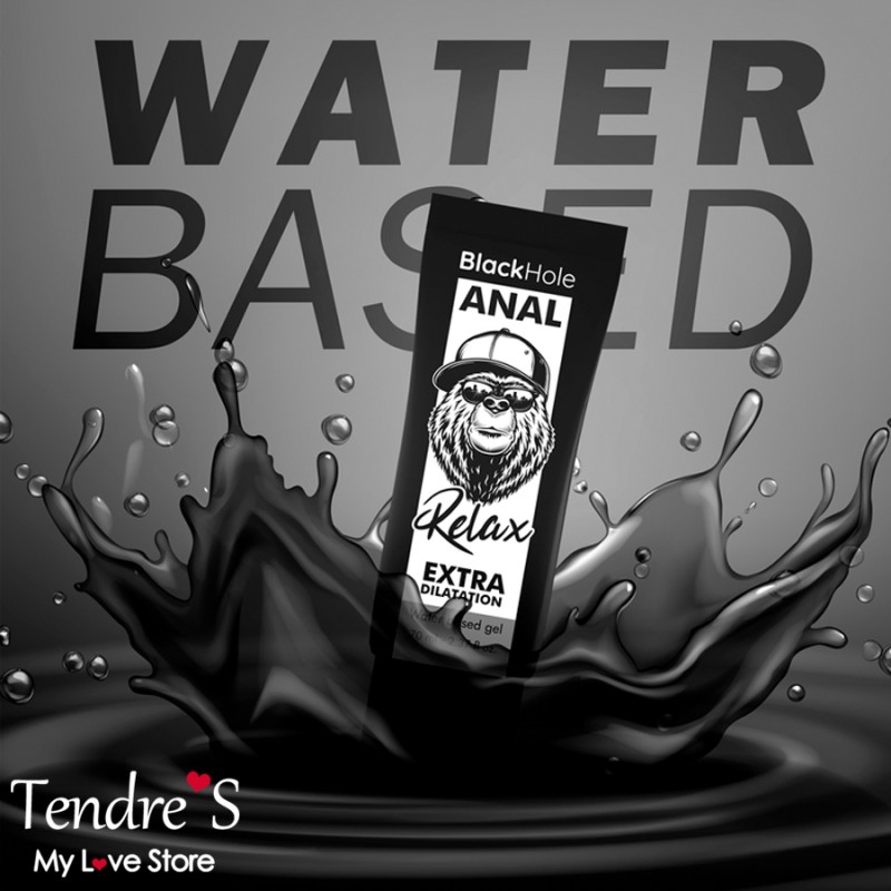 LUBRIFIANT ANAL RELAX EXTRA DILATATION DE "BLACK HOLE" 70 ML