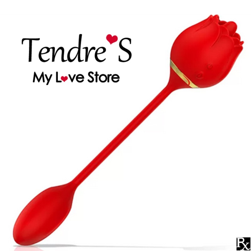 Love toys ROSE MIA VIENA AVEC LANGUE ET OEUF VIBRANT