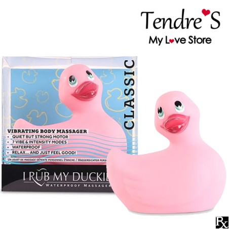 Love toys CANARD PINK VIBRANT CLASSIC "I RUB MY DUCKIE" DE "BIG TEAZE TOYS"