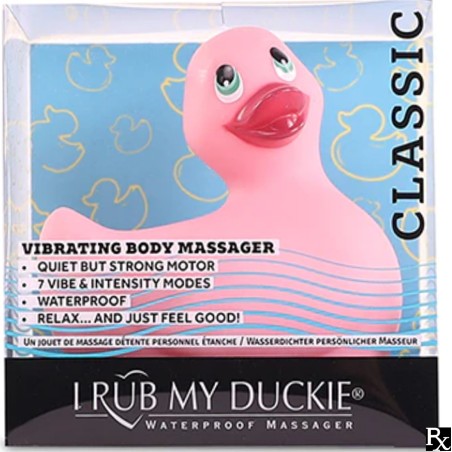 Love toys CANARD PINK VIBRANT CLASSIC "I RUB MY DUCKIE" DE "BIG TEAZE TOYS"