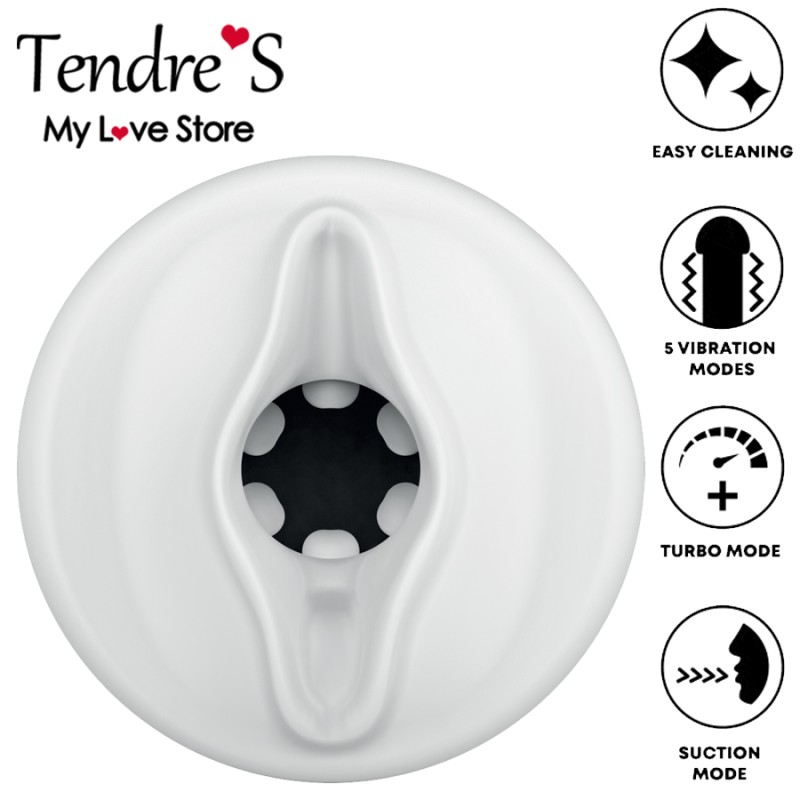 MASTURBATEUR "DAMERON" AVEC SUCCION ET VIBRATIONS DE "JAMYJOB"