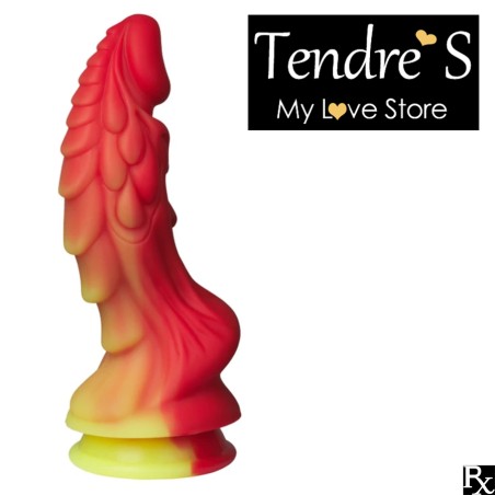 Love toys LOVE TOY VENTOUSE "BAD DRAGON ROUGE JAUNE"