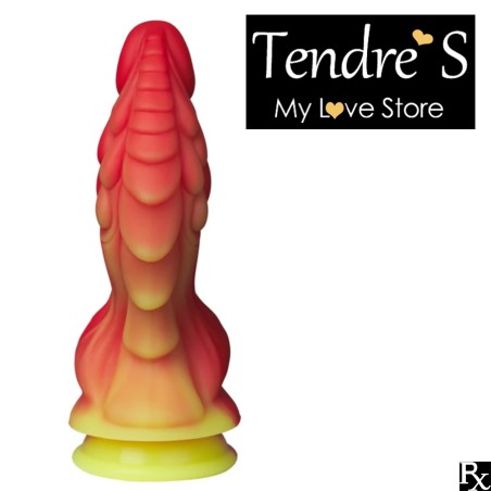 Love toys LOVE TOY VENTOUSE "BAD DRAGON ROUGE JAUNE"