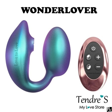 Love toys WONDERLOVER TURQUOISE DE "LOVE TO LOVE"