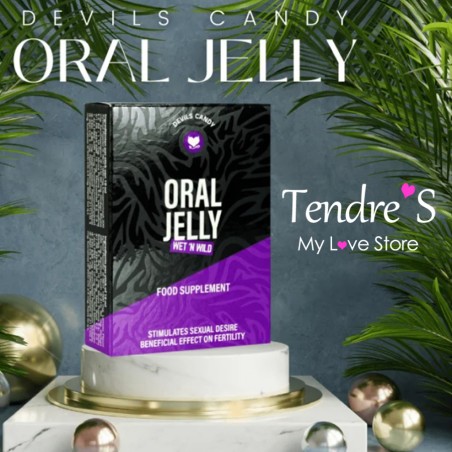 Aphrodisiaques ORAL JELLY DE "DEVILS CANDY"