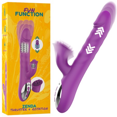 Love toys RABBIT ZENDA DE "FUN FUNCTION"