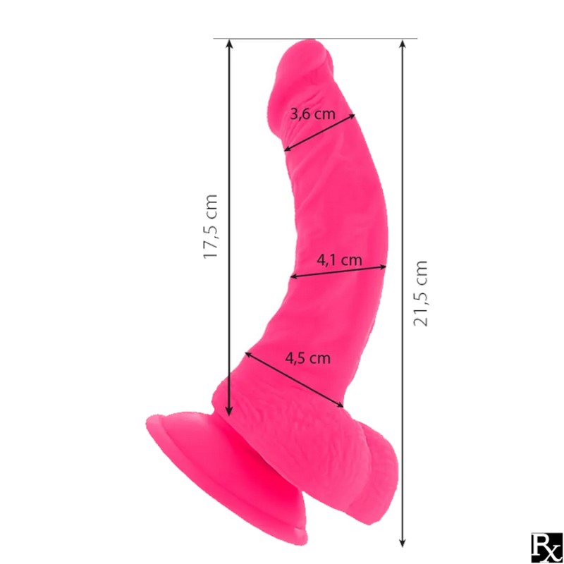 LOVE TOYS VENTOUSE VIBRANT ROSE DE "DIVERSIA"  21.5 CM